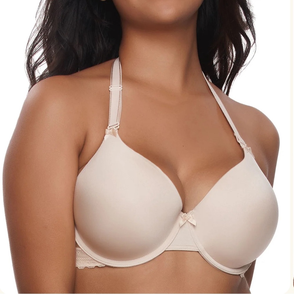 Felina Paramour Gorgeous memory foam Tshirt bra in Bare NWT’s